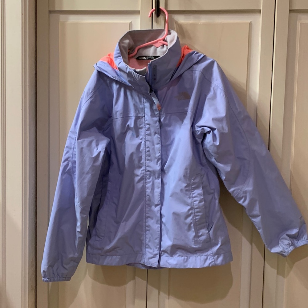 The North Face rain jacket